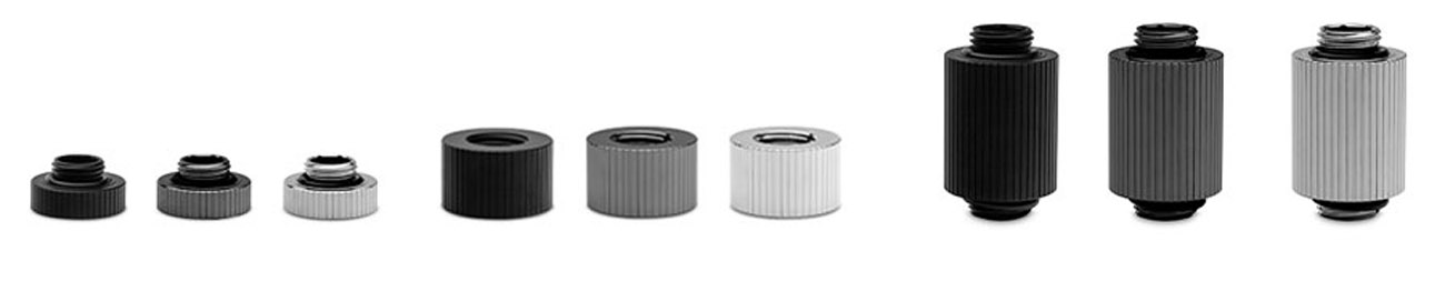 EK-Quantum Torque Extender Static MF 28 - Satin Titanium